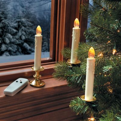  Remote Control Flickering LED Candles Set of 8