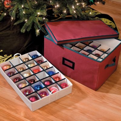 72 Count Christmas Ornament Storage Container