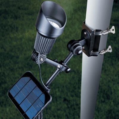 Liberty Flagpole Solar Light