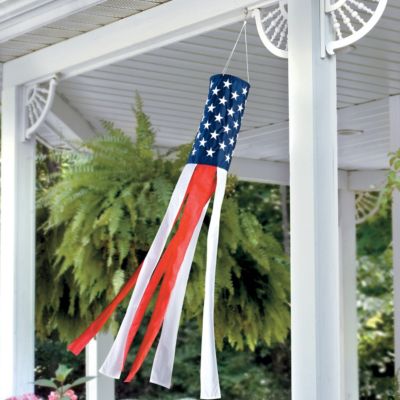American Flag Windsock