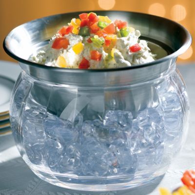 Stainless Steel Serving Bowl
