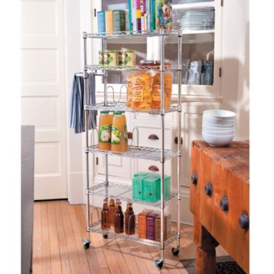 Rolling Pull Out Kitchen Pantry Organizer