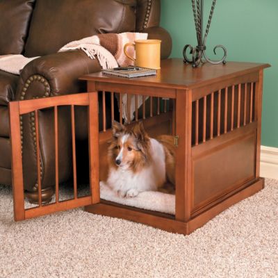 Dog Crate End Table