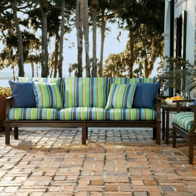 Espresso Deep Seating Eucalyptus Patio Furniture