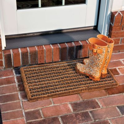Wire Brush Coir Mat