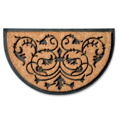 Monarch Half-Round Coir Mat