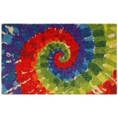 Tie Dye Coir Mat
