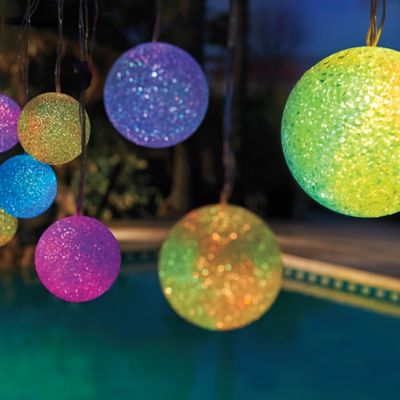 Solar Color-Changing Patio Lights