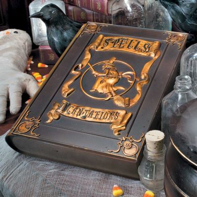 Animated Witch's Spellbook