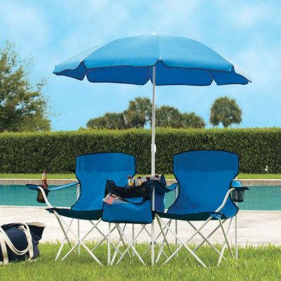 Umbrella And Chair Set