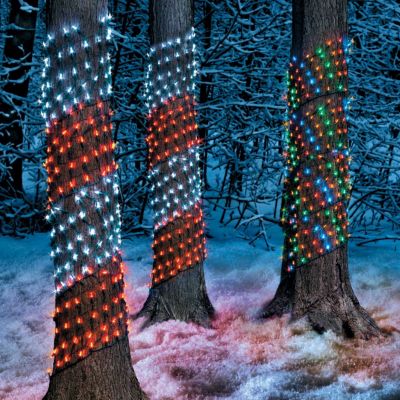 Tree Trunk Candy Cane Lights