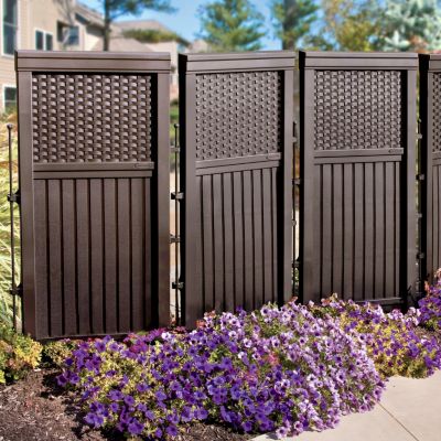 Woven Resin Outdoor Privacy Screen