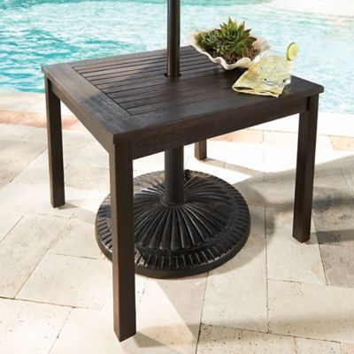 Umbrella Table Eucalyptus Patio Furniture