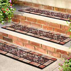 Patio Stones Outdoor Rubber Stair Treads