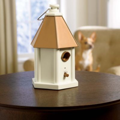 Outdoor Bark Control Birdhouse