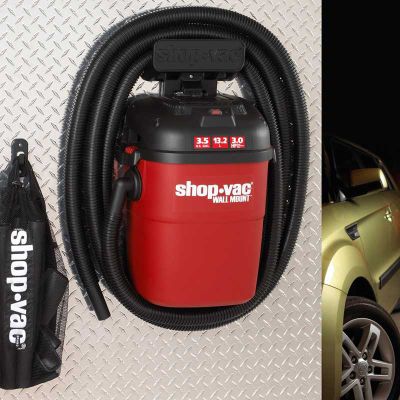 Wall Mount Vac-3.5 Gallon