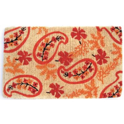 Paisley Coir Mat