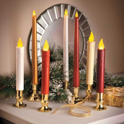 Taper LED Christmas Candles