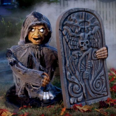Animated Halloween Caretaker