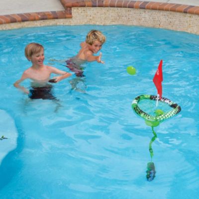 Disk Toss Swimming Pool Game