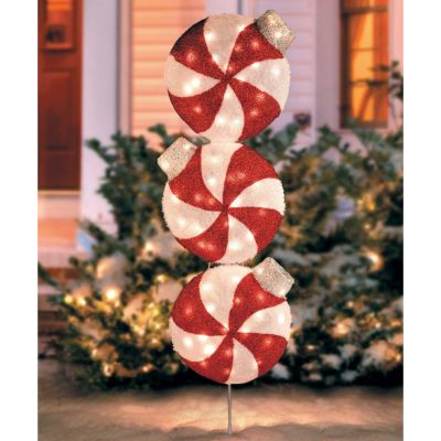 Peppermint Christmas Yard Decoration
