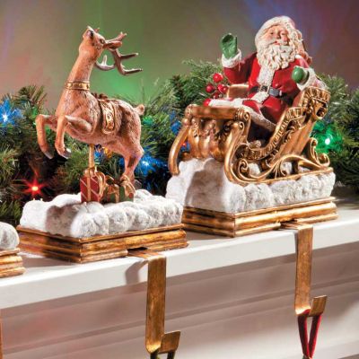 Santa Adjustable Stocking Holders
