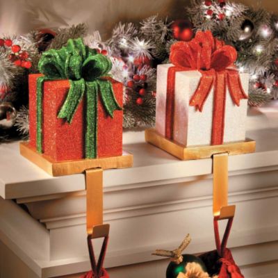 Gift Box Christmas Stocking Holder