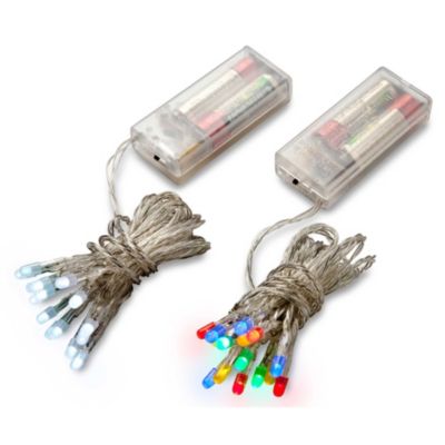 Battery Operated LED White Lights