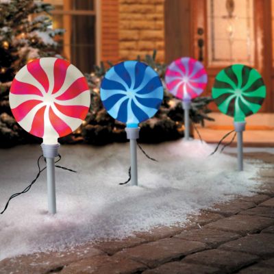 Pathway Peppermint Lights