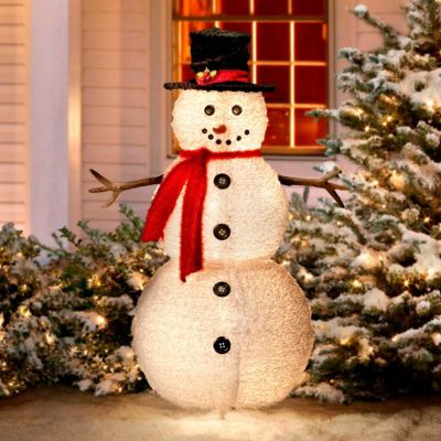 Outdoor Snowman