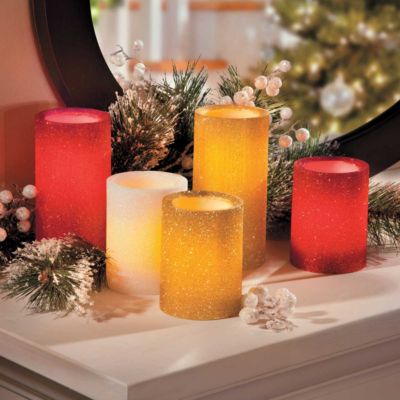 Red Christmas Candle