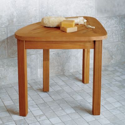 Teak Shower Stool
