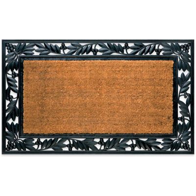 Olive Leaves Coir Mat