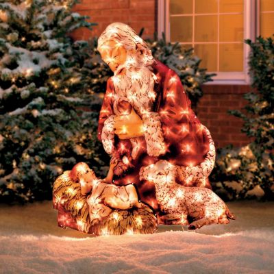 Kneeling Santa