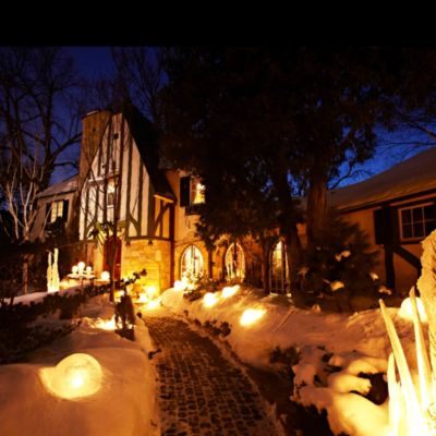 Globe Ice Luminary Lanterns