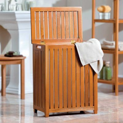 Teak Hamper