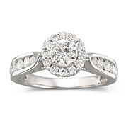 1 CT. T.W. Diamond Engagement Ring