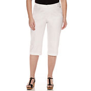 Plus Size White Capris & Crops for Women - JCPenney