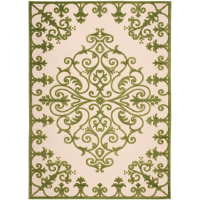 Nourison® Scroll Indoor/Outdoor Rectangular Rug