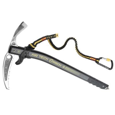 Grivel Air Tech Carbon Ice Axe w/ Long Leash at