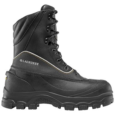 black lacrosse boots