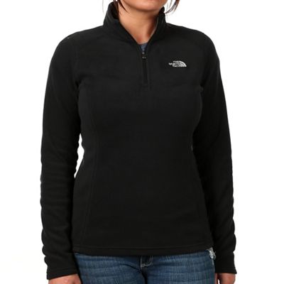 north face womens fleece quarter zip