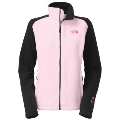 the north face black and pink jacket