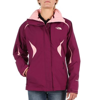 the north face women s boundary triclimate jacket mint blue