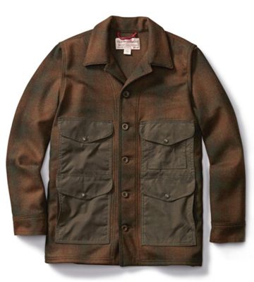 Filson Men's Seattle Waxed Tartan Cruiser Jacket Moosejaw