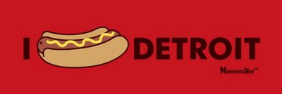 Moosejaw Detroit Hot Dog Stickers Moosejaw