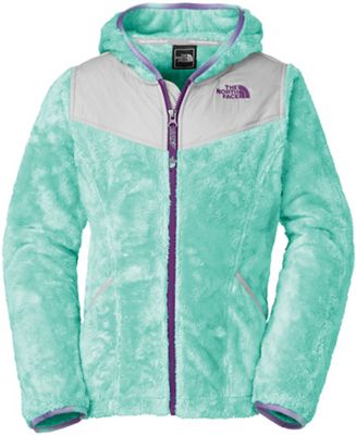 the north face girls' oso hoodie turquoise
