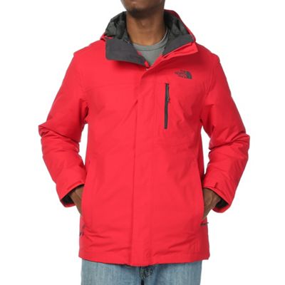 the north face red coat