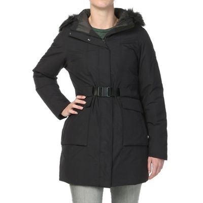 north face women's coat with belt