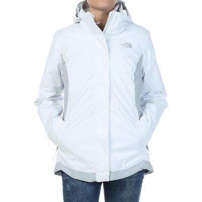 the north face white women's jacket